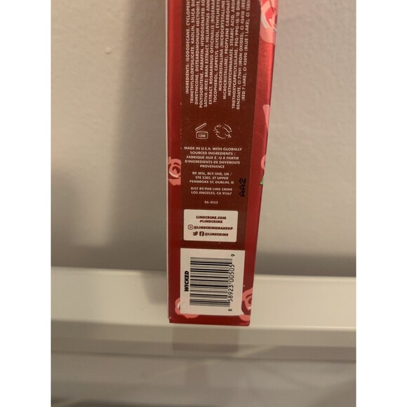 Lime Crime Velvetines WICKED Liquid Matte Lipstick NIB NEW - Picture 5 of 5